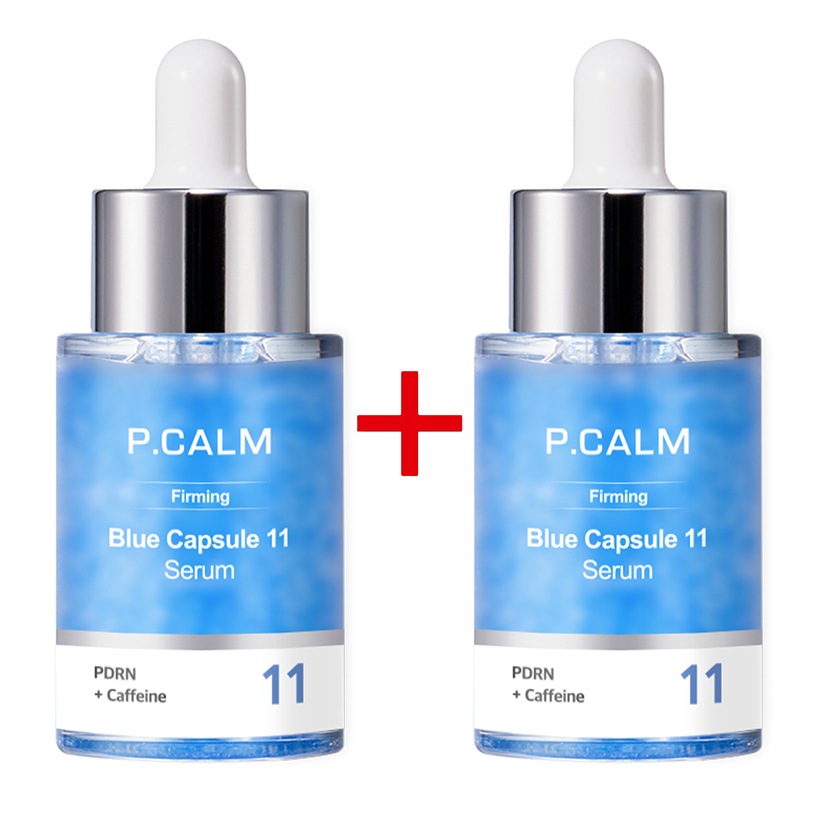[NEW] PDRNカフェインブルー カプセル 11 セラム 30ml+30ml
