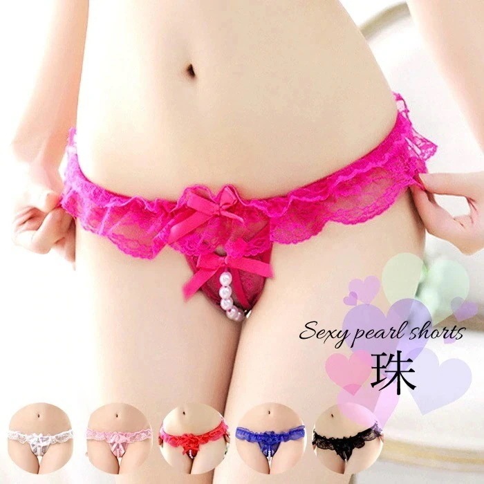 【10点セット】セクシーランジェリー 超過激 大人 パール ショーツ オープンクロッチ 股割れ 穴あき ショーツ 真珠 クロッチオープン オープンショーツ 穴あき ビーズ付き パンティー エロ 下着