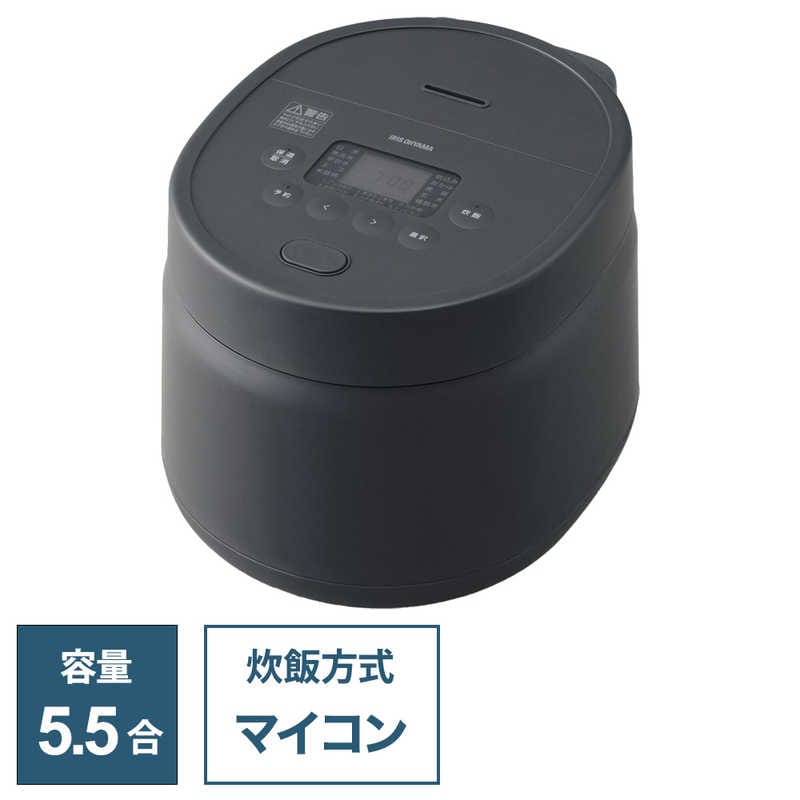 アイリスオーヤマ　IRIS OHYAMA　炊飯器 5.5合 アッシュ　SHK-NR110-HA
