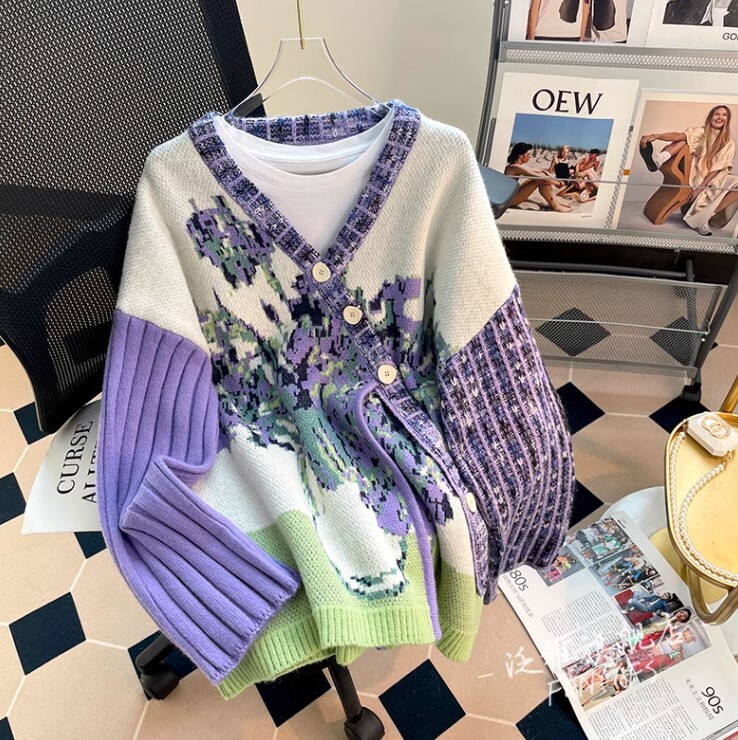 カーディガン トップス セーター 長袖 Vネック ニット かわいい 大人可愛い きれいめ カジュアル 大人 上品 おしゃれ お洒落 かっこいい 大人女子 ラフ ラブリー キュート ガーリー ルーズ