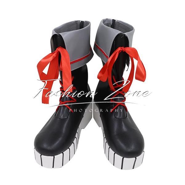 VTuber ホロライブ hololive 風 百鬼あやめ コスプレ靴 男女兼用 シューズ 道具小物 ブーツ cosplay ハロウィン仮装 変装