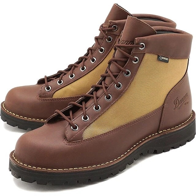 マウンテンブーツ メンズ DANNER FIELD ダナー フィールド DARK BROWN/BEIGE 靴 [D121003]