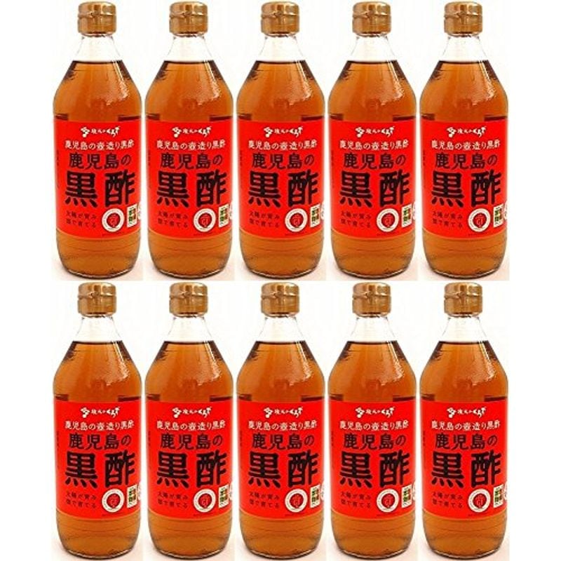 オープニング 大放出セール】 飲む黒酢 坂元醸造 坂元の黒酢 500ml10本（1箱） 鹿児島の黒酢 健康酢・酢飲料 -  flaviogimenis.com.br