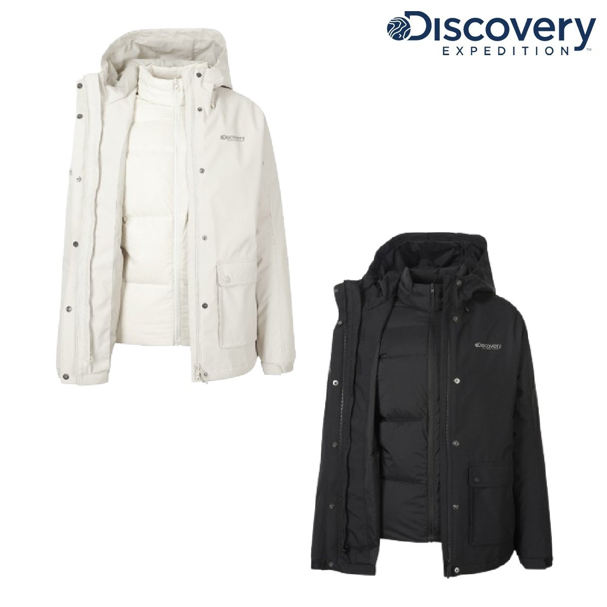 女性サファリダウン3IN1ワークジャケットDWJP32056