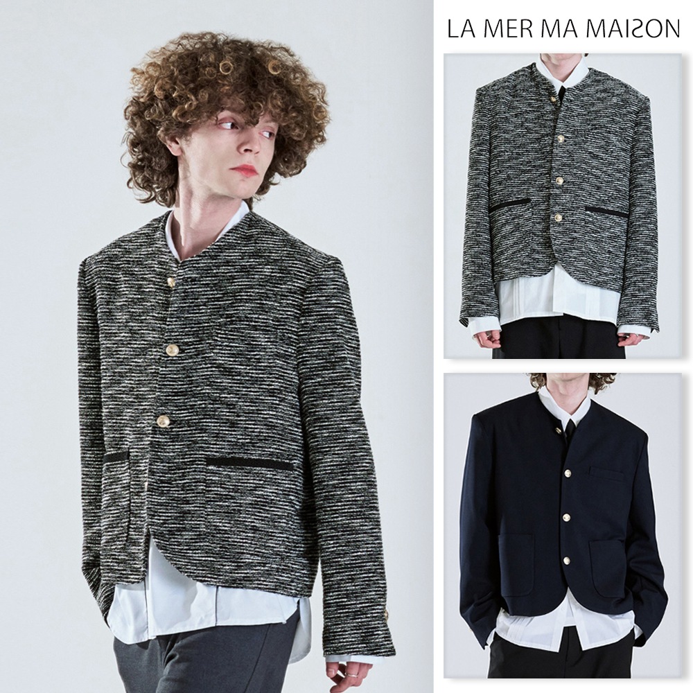 [LA MER MA MAISON] GOLD BUTTON JACKET