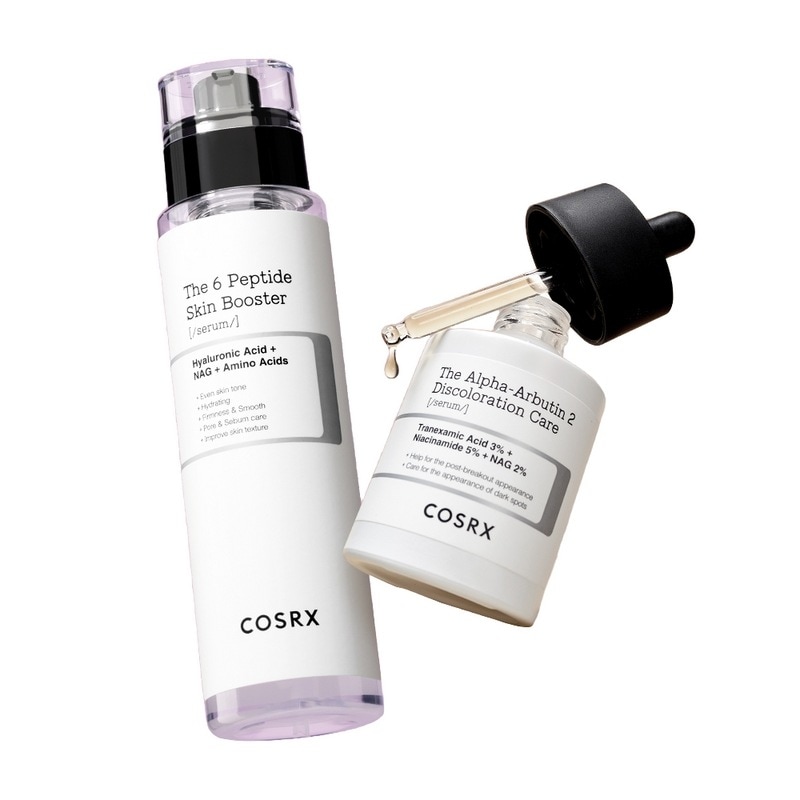 コースアルエックスアルファ-アルブチントラブルトレイルケアブースターセット（アルファ-アルブチン50ml +ペプチド150ml）/低刺激トラブルトレイルケア 6,899円