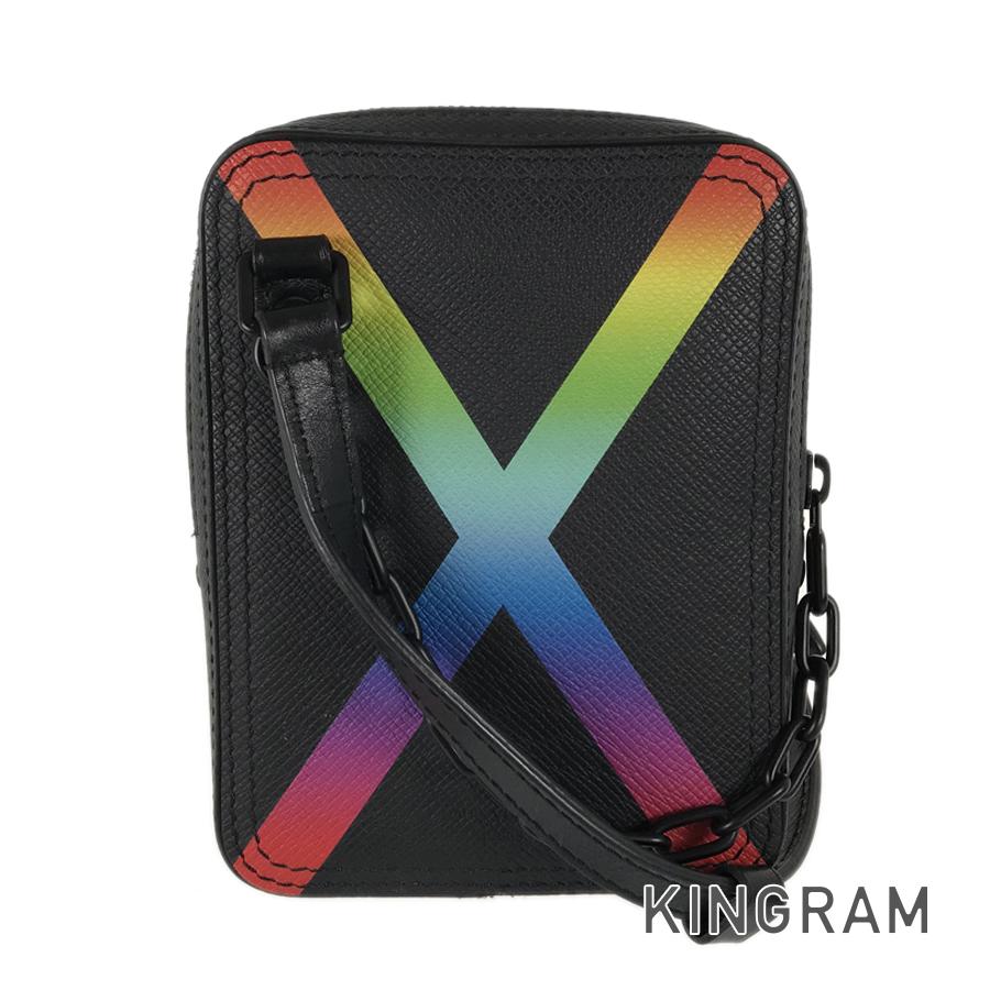 タイガ レインボー ダヌーブ メッセンジャー M30332 ショルダーバッグ sst【中古】