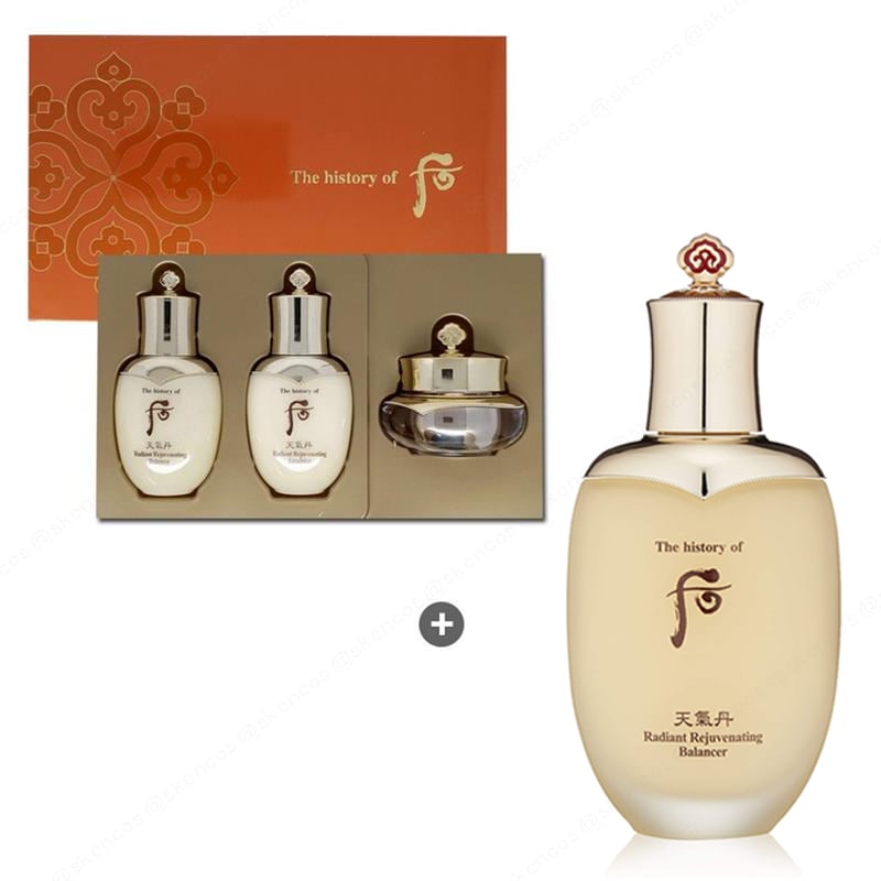 ザヒストリーオブフーフー天氣丹 華炫 バランサー150ml /スキン +3 Kits/サンプルセット