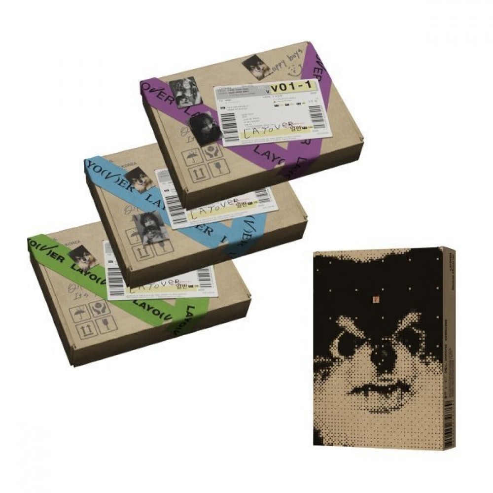 （CD）V（V） - Layover Photobook 3種+ Weverse Albums ver SET V