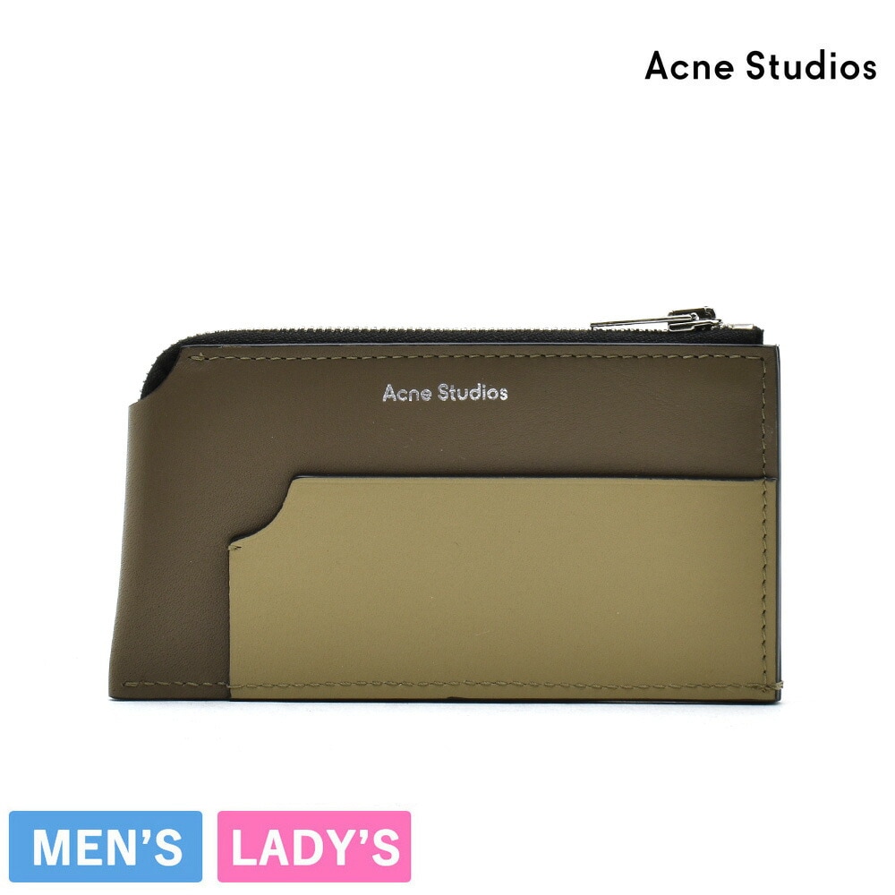 アクネストゥディオズ コインケース 小銭入れ カードケース レディース メンズ 財布 パスケース マルチグレー Acne Studios MINI WALLET CARD CASE[cg0167-b