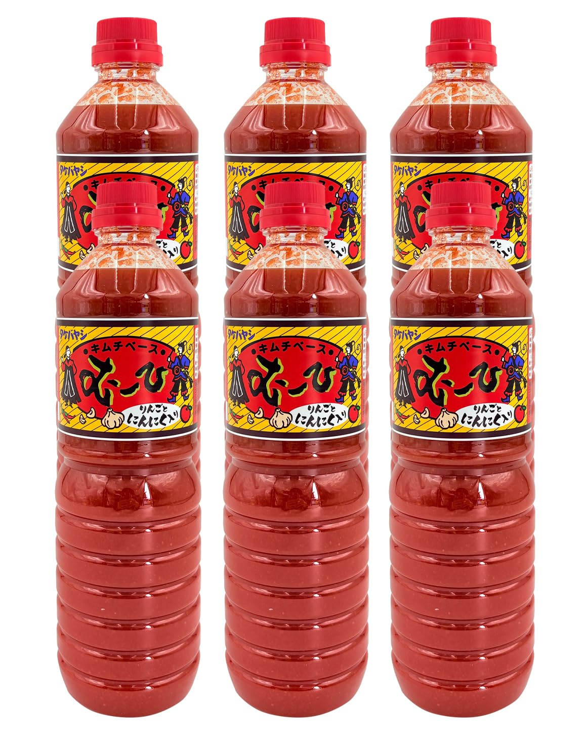 竹林 キムチベースむーひ 1000ml 6本セット