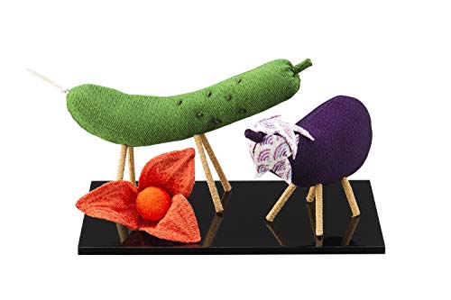 【お仏壇のはせがわ】 盆用品 お盆飾り ちりめん 牛馬飾り スタンダード ほおずき お供え 日本製 贈答用 おしゃれ モダン かわいい ミニ コンパクト お盆 初盆 新盆 4,926円