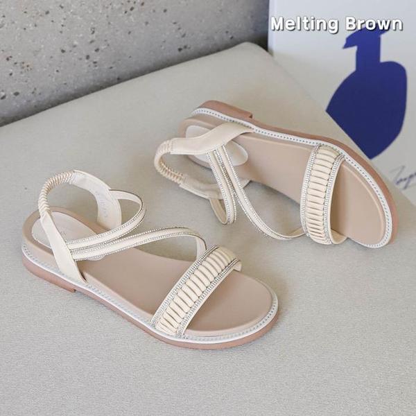 女性バンディング背伸びバカンスサンダルS31