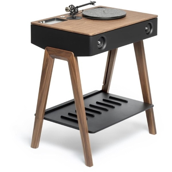 LXT-LW-BW-FB-SB-01 ウォールナット LX TURNTABLE [ターンテーブル付き Bluetoothスピーカー]