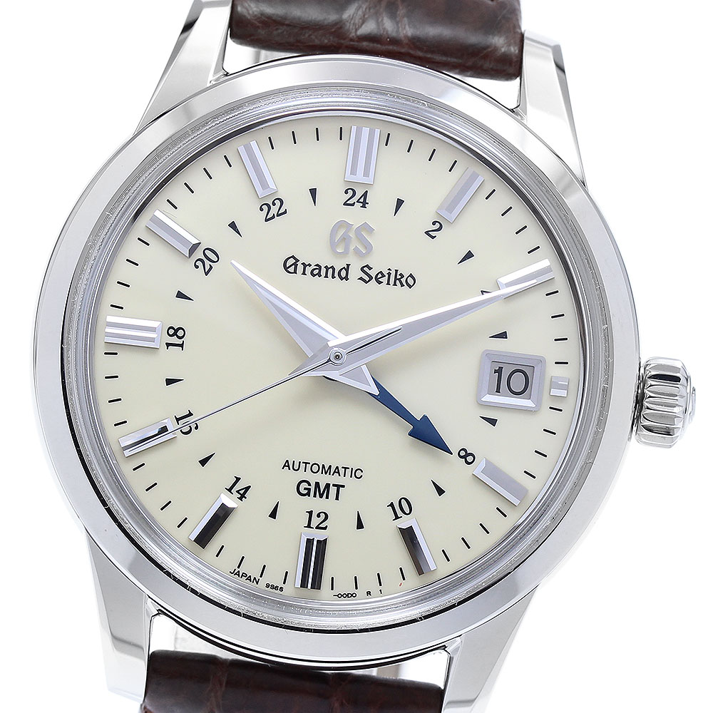 セイコー SEIKO SBGM221/9S66-00A0 グランドセイコー メカニカル GMT 自動巻き メンズ 箱・保証書付き_900267【中古】