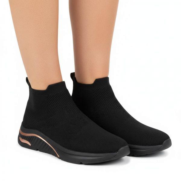 女性ニットブーツ アーチフィット スマイル