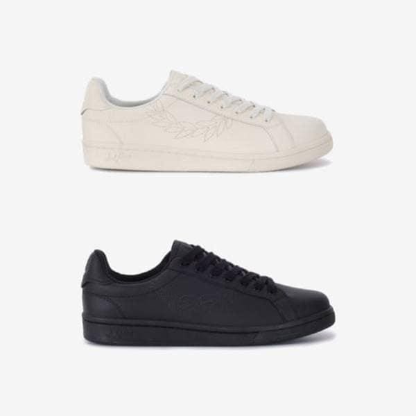 [FREDPERRY] 男性用レザースニーカー B721 レザー/刺繍オーバーサイズブランド (SFPM2531314)