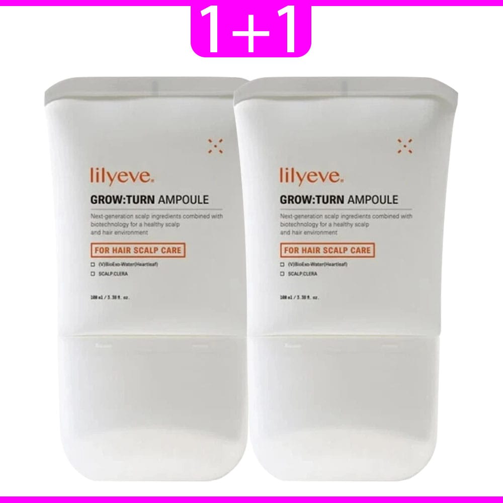 【1+リフィル)】グローターンヘアアンプル100ml 1+リフィル /ヘアエッセンス/ヘアケア／頭皮ケア／脱毛ケアアンプル／脱毛ケアソリューション/育毛剤