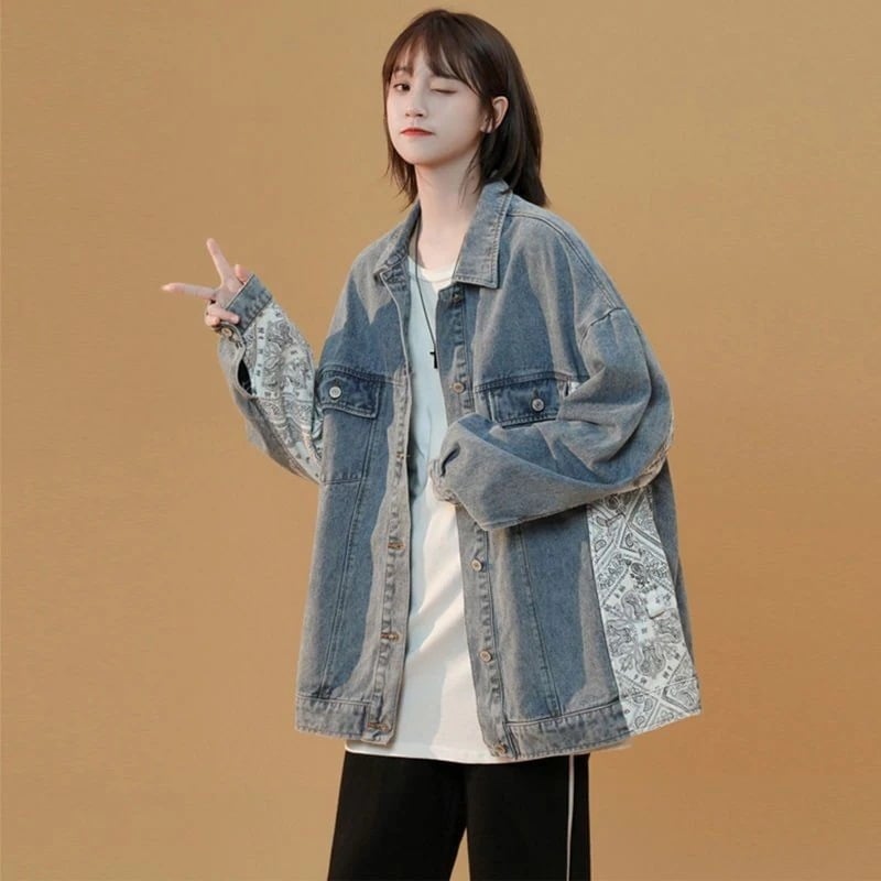 ジャケット 冬アウター ジャケットコーデに役立つ！デニムジャケット人気アウター春アウター春ジャケットデニムのコートはボアで決まりひと足お先にボ