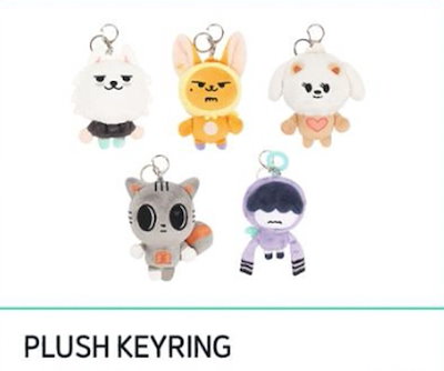 TXT PPULBATU プルバトゥ PLUSH KEYRING 5体セット