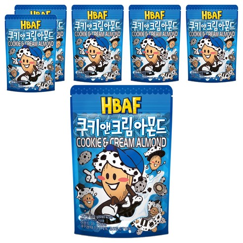 バフクッキーアンドクリームアーモンド190g6個