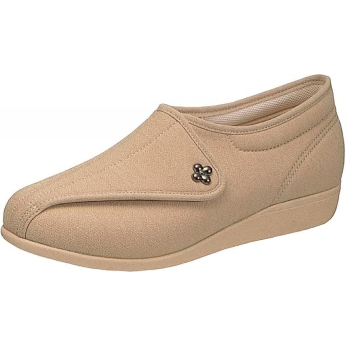 アサヒシューズ 快歩主義 婦人 靴 L011-5E ゆったり オークストレッチ 24.0cm 5E ゆったり 転倒防止 軽量 シューズ レディース リハビリ