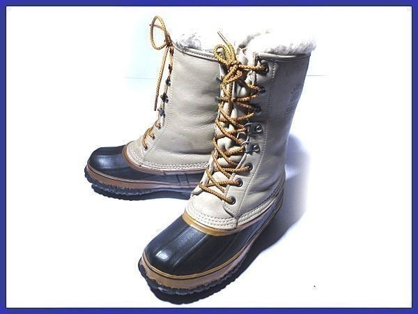 80s-90s/VintageUSA製ラクロス雪山に最強防水スノーブーツ22.5W24