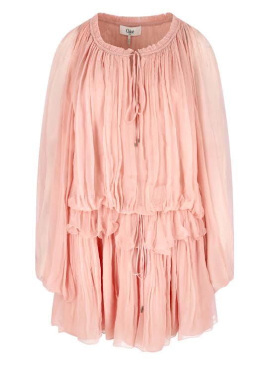 CHLOE Women Mid Skirts 26SRO02001 6L6 Pink