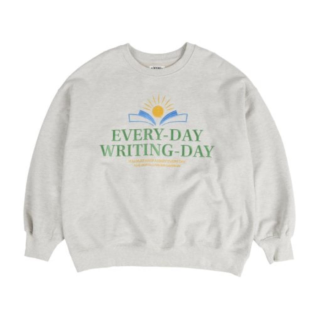 AEAE Everyday Routine Sweatshirts OATMEAL A233USW02GR