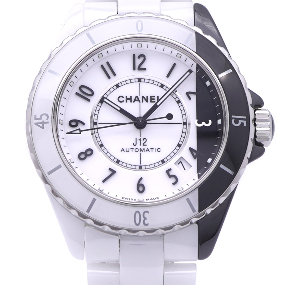 美品 自動巻き J12 パラドックス H6515 腕時計 セラミック ホワイト 1532【中古】 メンズ