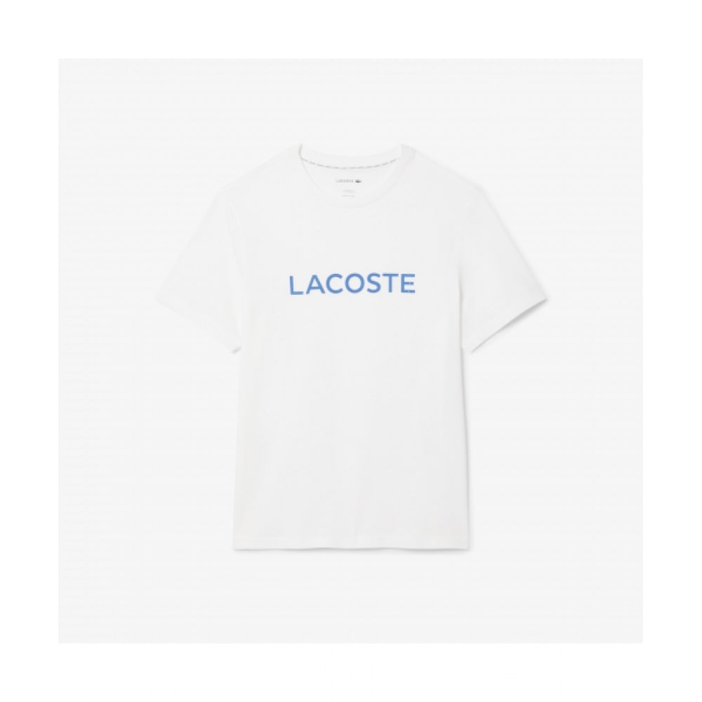 LACOSTE メンズ パジャマ ジャージ Tシャツ [ホワイト]