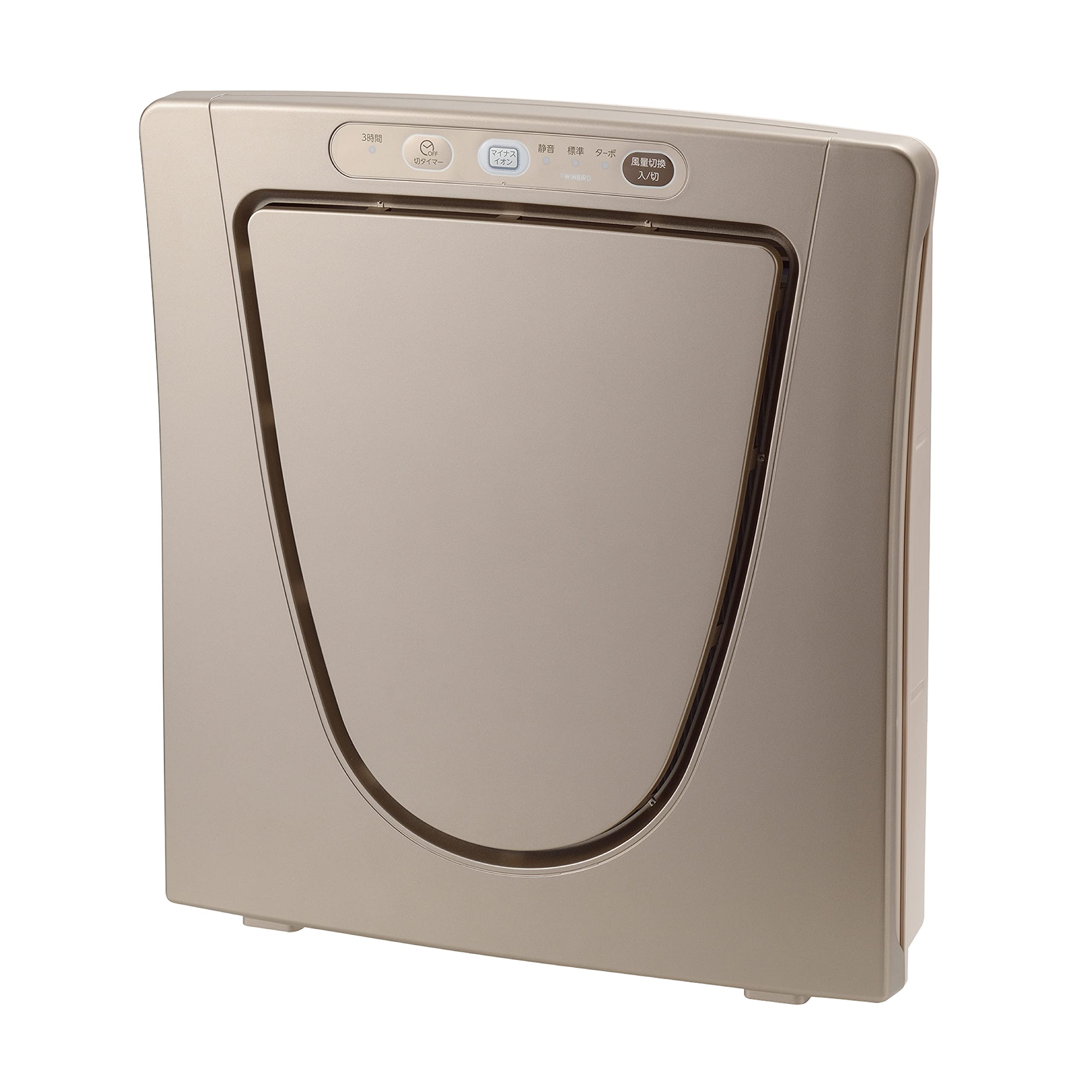空気清浄機 12畳 脱臭 マイナスイオン メタリックベージュ AC-5943VO