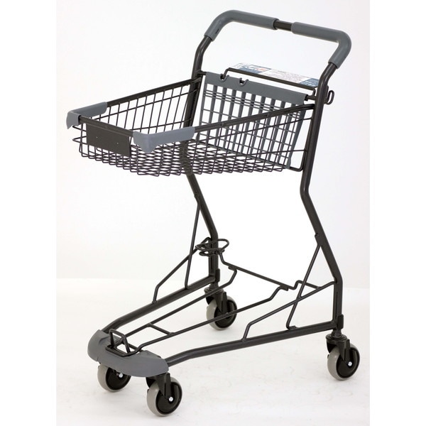 エバニュー EKD916 バスケット型整理カゴ用カート メーカー直送