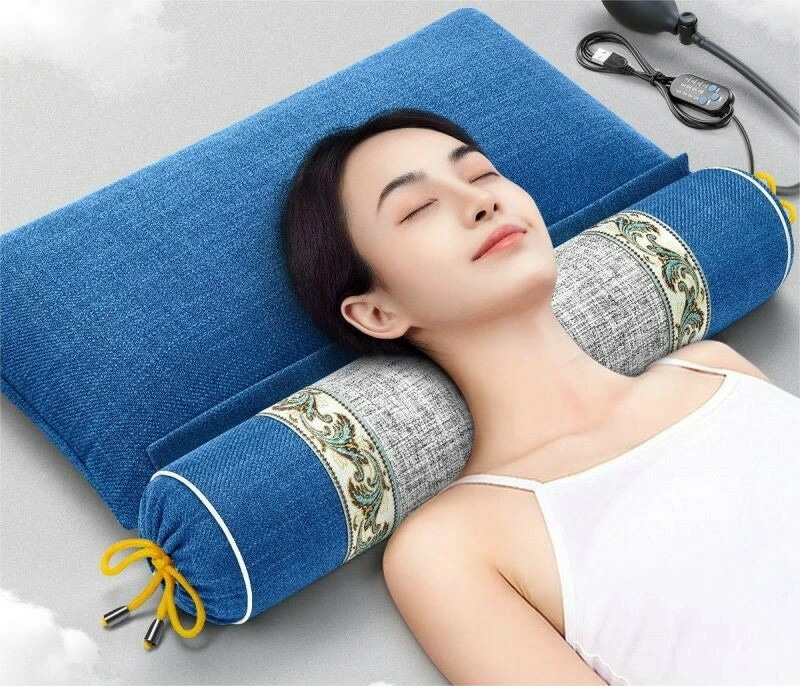 まくら 肩こり枕 安眠枕 快眠枕 健康まくら 頚椎安定 頚椎 まくら 頸椎枕 よもぎ 10種類のハーブを含む 温度管理 ホットコンプレス 睡眠補助 カシアシード枕 ネックプロテクターラウンドネック枕 5,721円