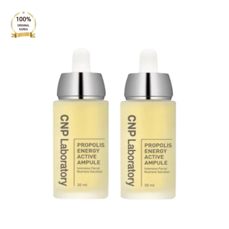 cn* チャアンド*ク アンプル 30ml+30ml 1+1 プロポリス ハチミツ 光湿 保湿 しっとりまとまり 健康な肌