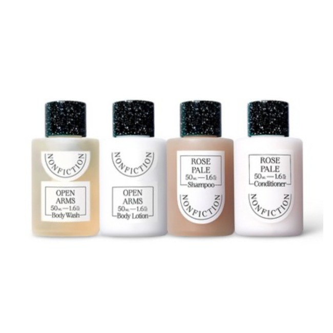 ボディ&ヘア ミニ トラベルセット4種 50mlx4 常脱クリーム ローズペール （香り選択）