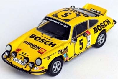 トロフュー 1/43 ポルシェ 911 カレラ RS 1973年 東アフリカサファリラリー #5【dsn245】 ミニカー dsn245 ポルシェ911 カレラ RS ヒガシアフリカサファリラリー #