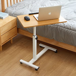 移動ベッドサイドテーブルのサイドタイプベッドの机は折り畳み可能な昇降ソファーの小さなテーブルオフィスc型