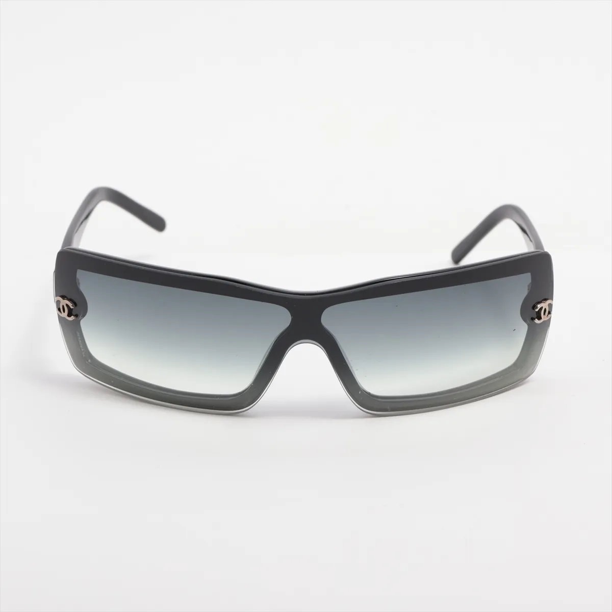 美品 ココマーク アイウェア サングラス ブラック 黒 レディース MMM CP50-4 中古