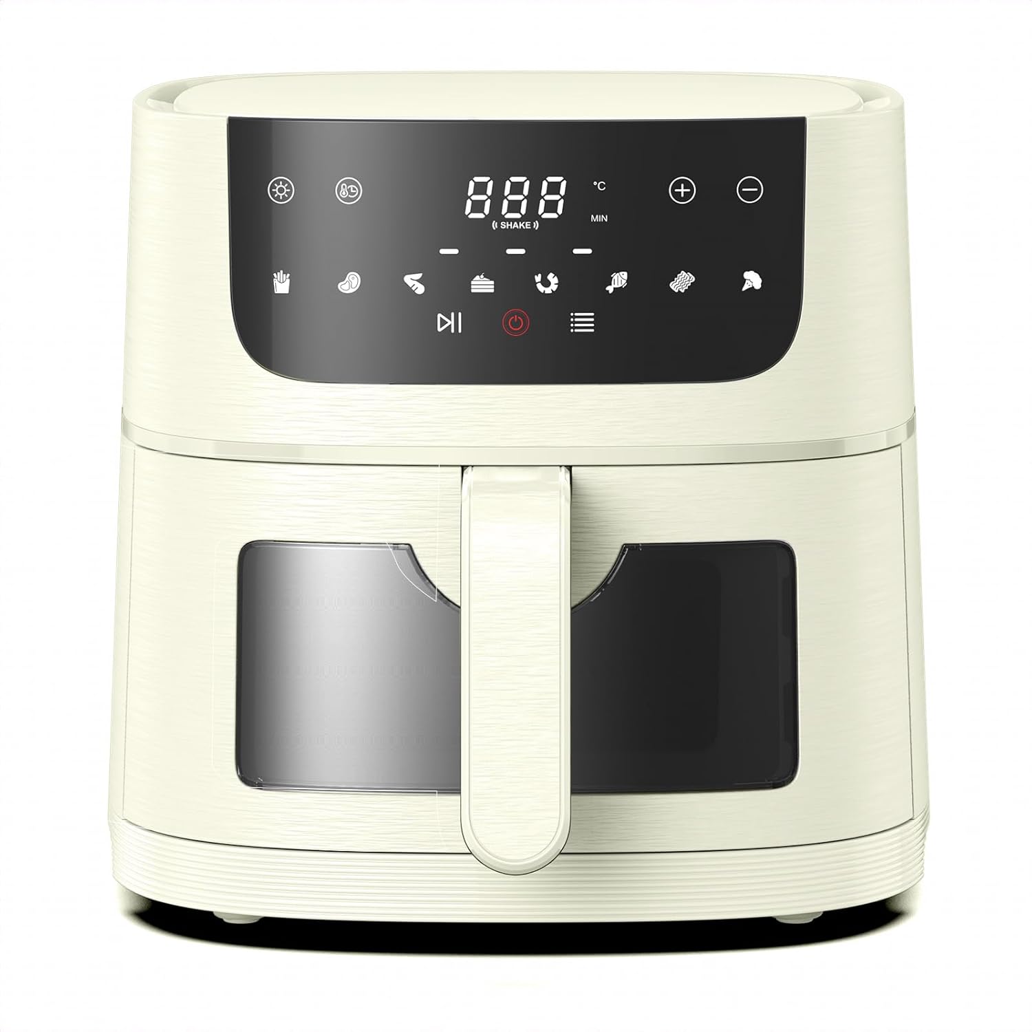 Beelicious ノンフライヤー 4.5L 可視窓 大容量 エアフライヤー オイルカット 省エネ 最高温220℃ 1~5人 家庭用 卓上 電気フライヤー ノンオイルフライヤー 揚げ物 惣菜