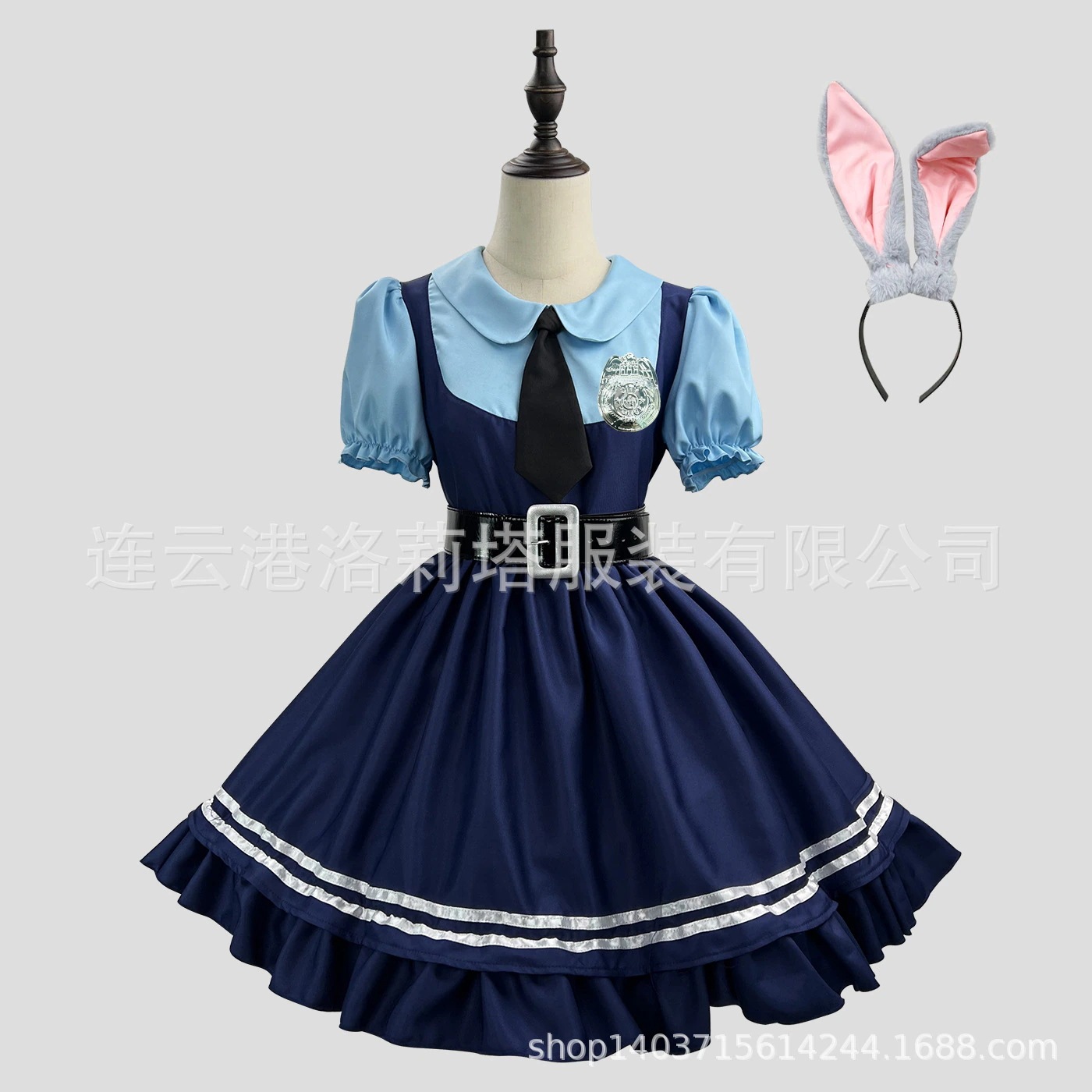 【2025新作】クレイジー动物城cos Judyジュディウサギcos擬人服アニメコスプレ衣装フルセット
