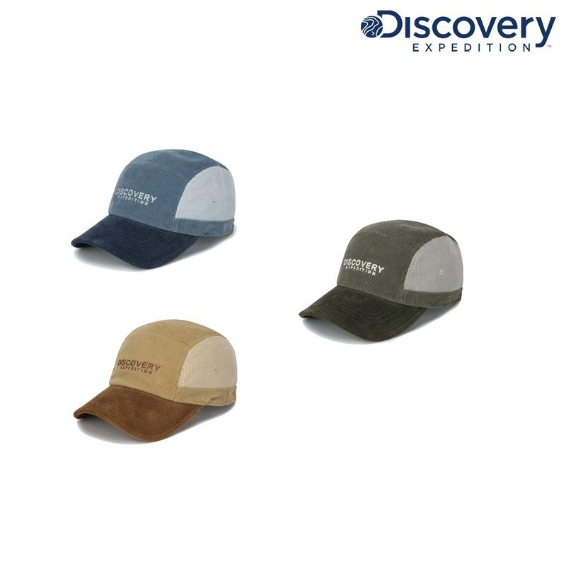 25N 男女共用 コーデュロイ カラーブロック キャンプキャップ 帽子 DXCP7075N