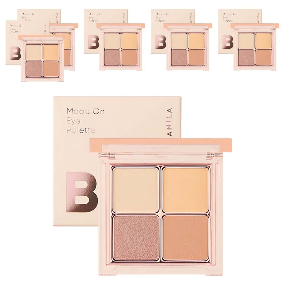 バニラコ ビバイバニラ ムード オン アイ パレット 7g03 メロウベージュ6個