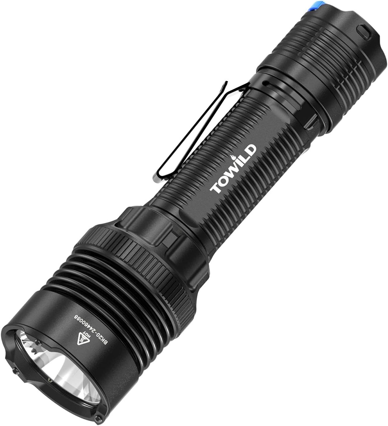 タクティカルライト 超高輝度5100ルーメン 5000mAh フラッシュライト 懐中電灯 LEDライト タクティカルライト フラッシュライト