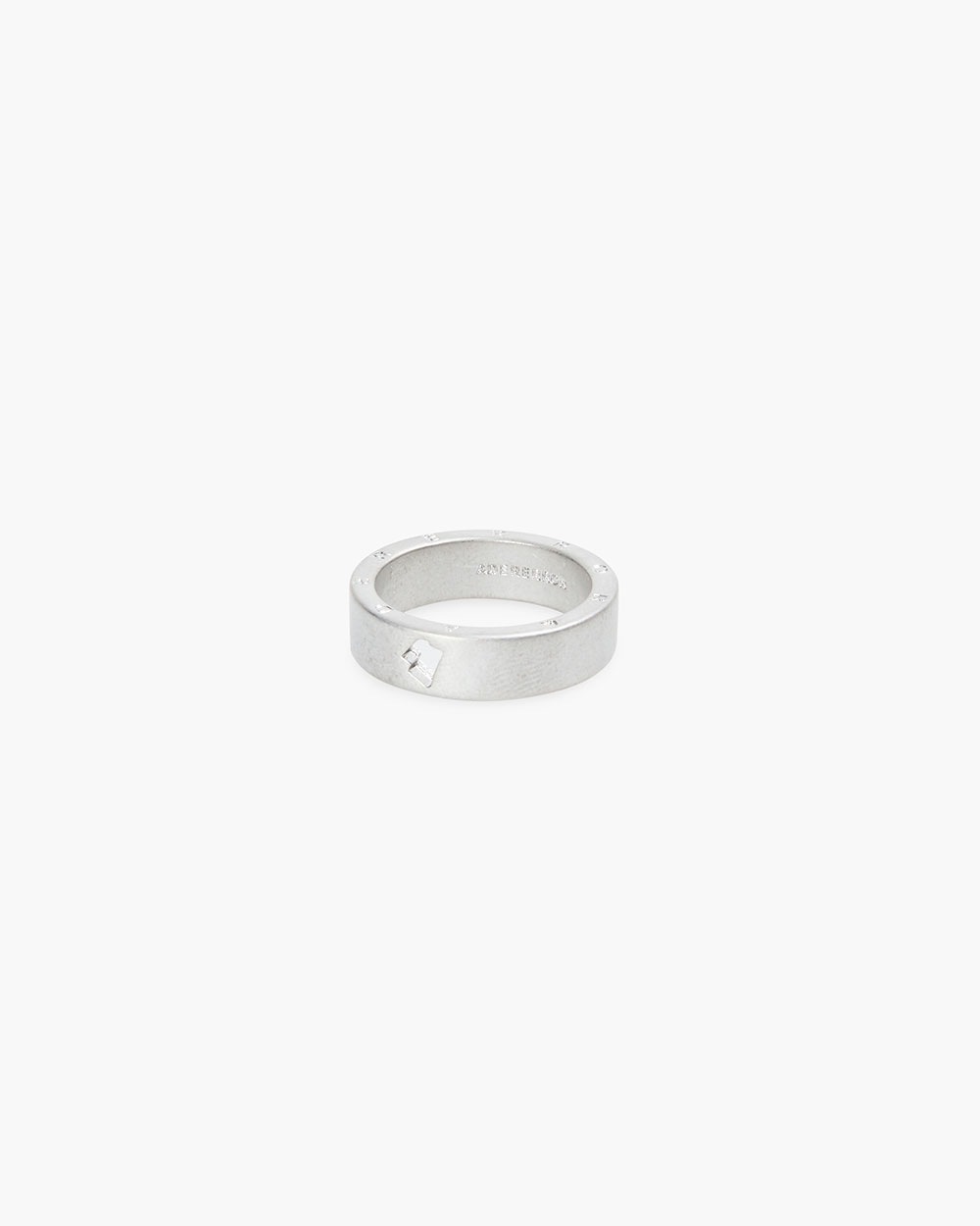 【ADER ERROR】 TRS HOLE RING : SILVER