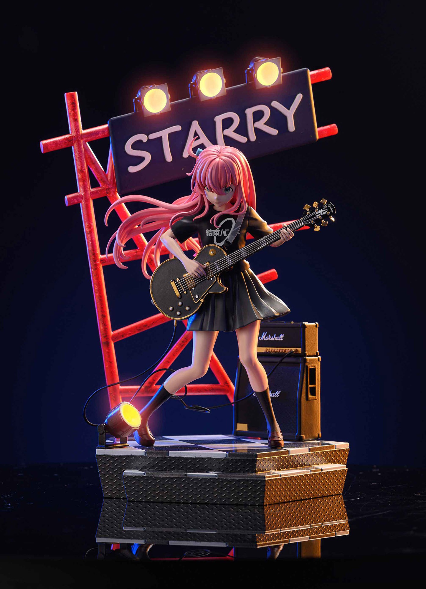 後藤ひとり ごとうひとり フィギュア 1/7スケール 塗装済み完成品 ガレージキット T.S 限定販売 スタチュー