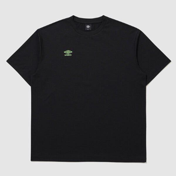 スローキック フレッシュ レタリング 半袖Tシャツ UR221SRS51 BLACK