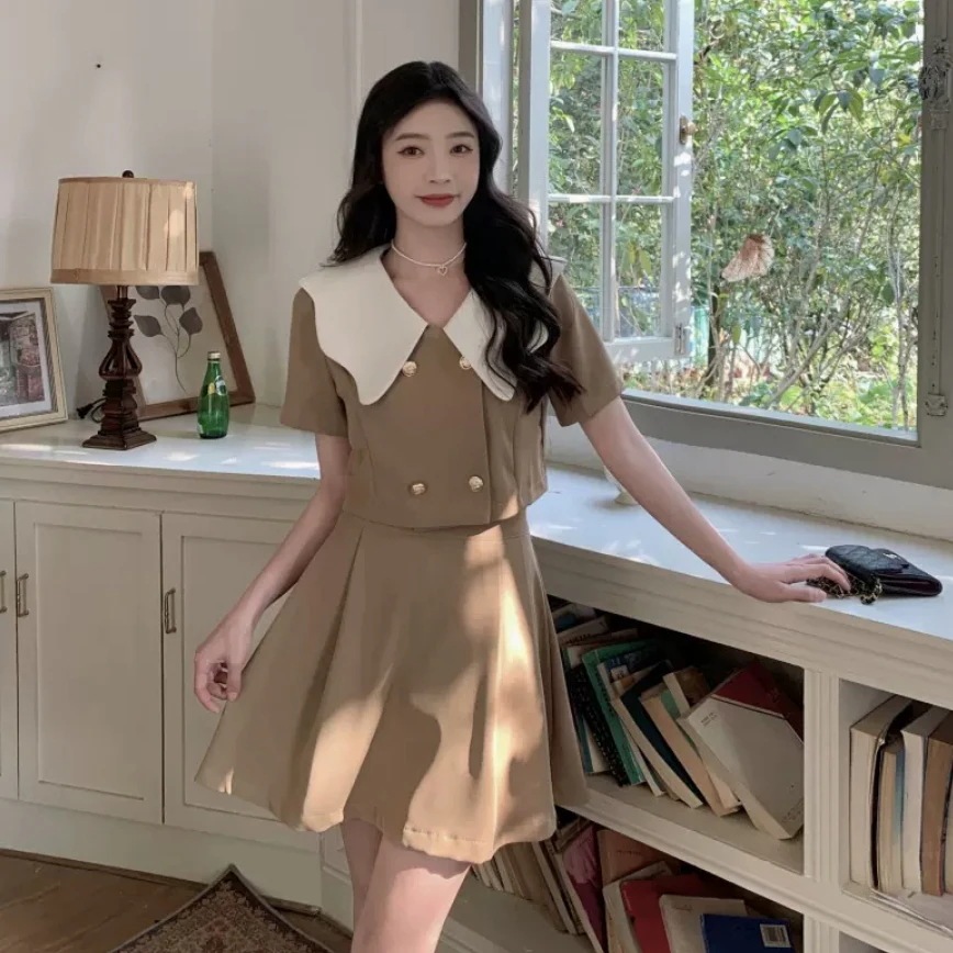 トップス スカート シャツ ブラウス カットソー ミニスカート ショート ショート丈 膝上 袖あり 半袖 かわいい 大人可愛い きれいめ シンプル カジュアル 大人 上品 おしゃれ お洒落 大人女子