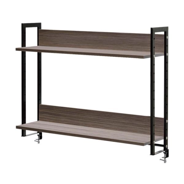 GZUSRH21000DM2 ワークデスク2上置ハイシェルフW1000 ウォルナット2 メーカー直送
