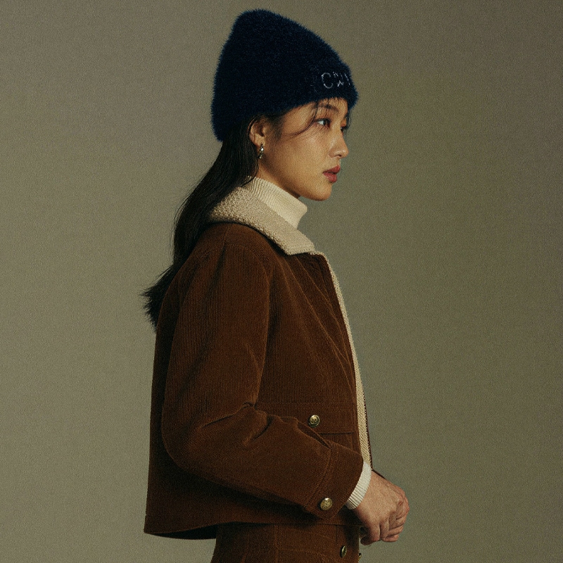 【SEVENTEEN ジョシュア着用】 ヘアリーL ボンネット（ブラック）